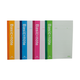 7663 Soft Cover Ruled Notebook B5/50P