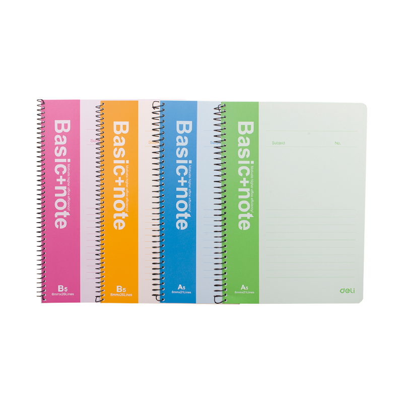 7681 Spiral Soft Cover Ruled Notebook A5/40P Picture(s)