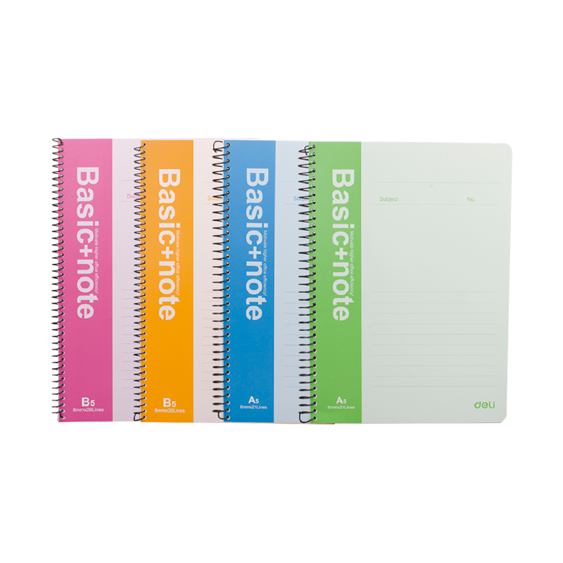 7684 Spiral Soft Cover Ruled Notebook A5/80P Picture(s)