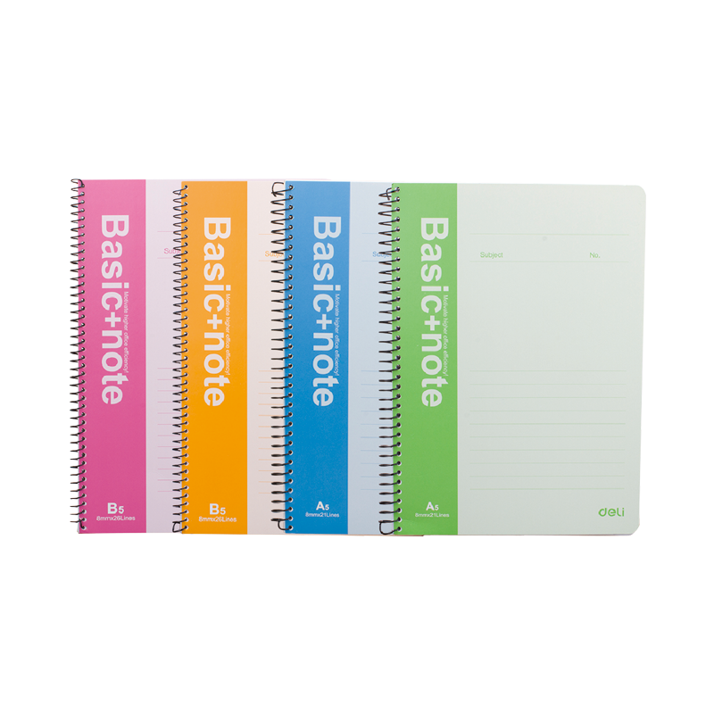 7689 Spiral Soft Cover Ruled Notebook A4/80P Picture(s)