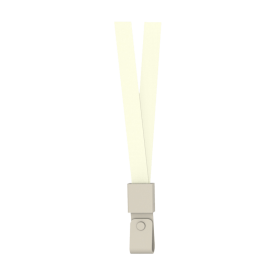 8353 White Lanyard 450×15mm White