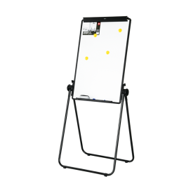 E7891B Flip Chart Easel Whiteboard U Stand 600×900mm 24IN×36IN