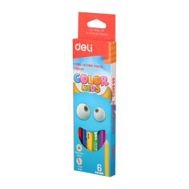 EC00660 Color Kids Jumbo Colored Pencil 6C