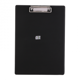 E9244 PVC Coated Low-profile Clip Board A4 Black