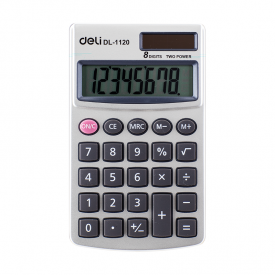 E1120 Pocket Calculator 8-digit Metal