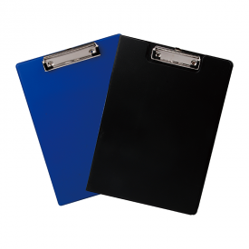 E38153B PP Coated Low-profile Clip Board A4 Black