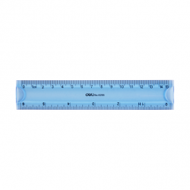 E6205 EcoPVC Flexible Ruler 15cm 3C