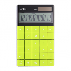 E1589 Green Modern Calculator 12-digit