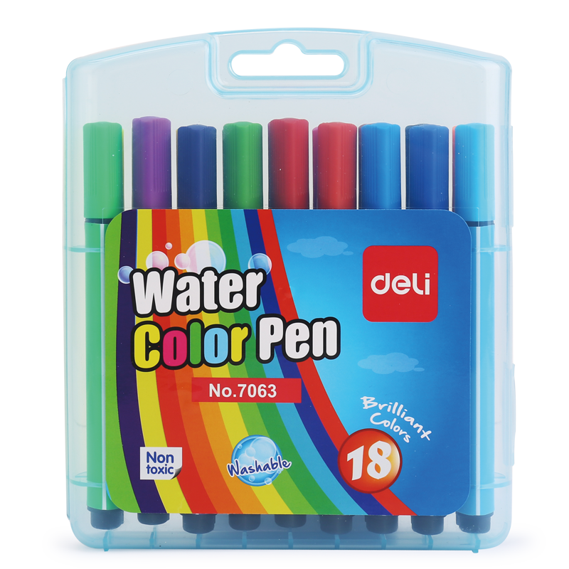 E7063 Felt Pen Washable Box 2.0mm Bright 18C Picture(s)