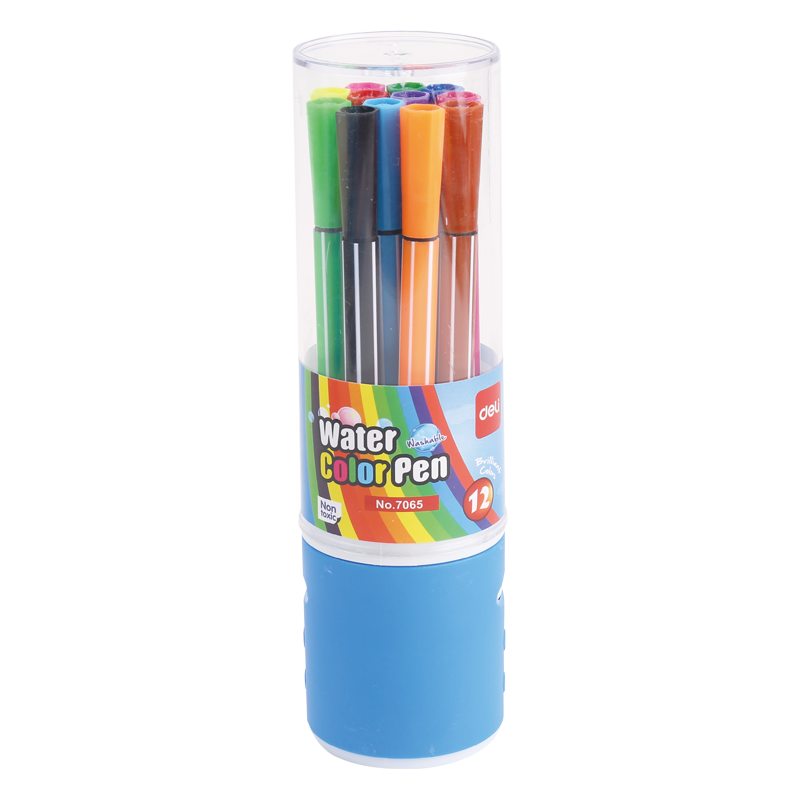 E7065 Felt Pen Washable Tube 1.0mm Bright 12C Picture(s)