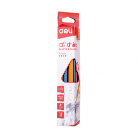 EU50000  Plastic Graphite Pencil HB w/eraser