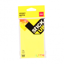 EA02502 Sticky Notes 76×126mm 3”×5” 100sheets 4 Neon Color