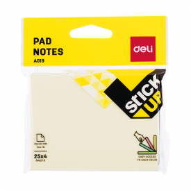 EA01902 Sticky Pad Notes 76×101mm 3”×4” 4×25sheets 4 Color