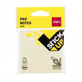 EA01802 Sticky Pad Notes 76×76mm 3”×3” 4×25sheets 4 Color