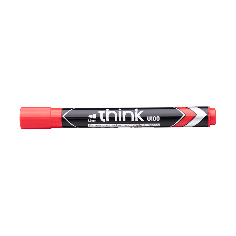 EU10040 Permanent Marker Bullet 1.5mm Red Picture(s)