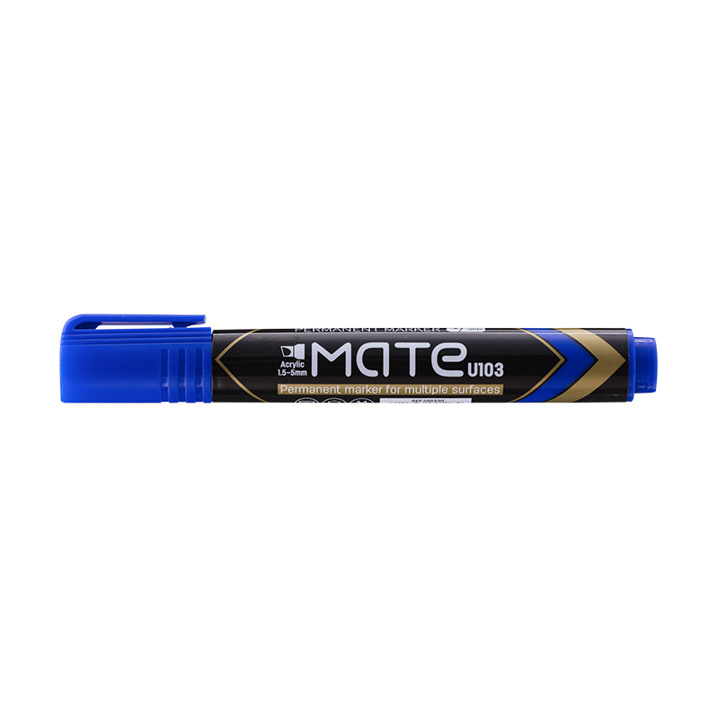 EU10330 Permanent Marker Chisel 1.5-5mm Blue Picture(s)