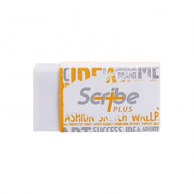 EH00710 Scribe Eraser 33×17×13mm Clean White