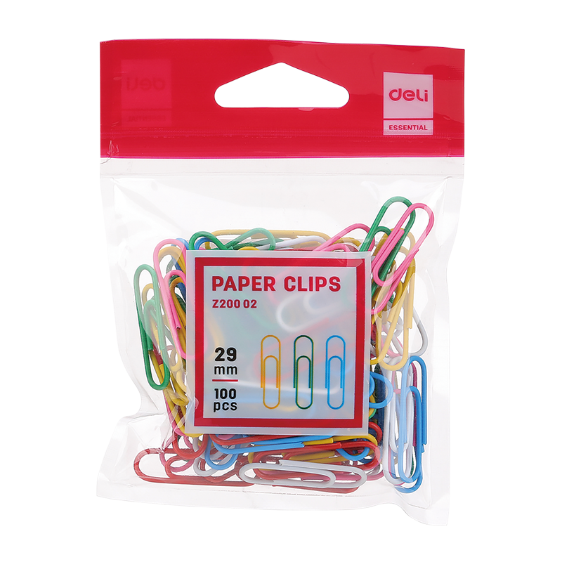 EZ20002 Color Paper Clips 29mm Picture(s)