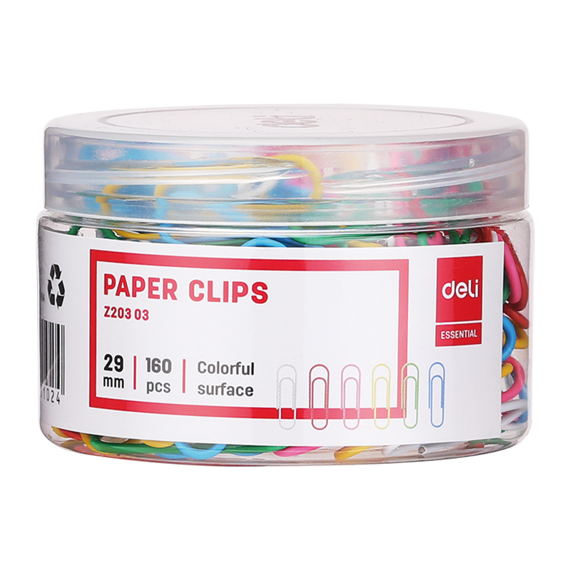 EZ20303 Color Paper Clips 29mm Picture(s)