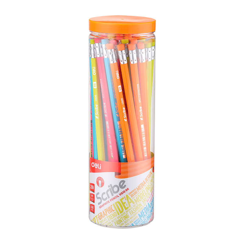 EU51006 Graphite Pencil 2B w/eraser Picture(s)