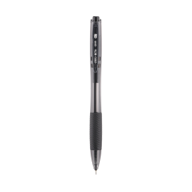 EQ00520 Retractable Smooth Ballpoint Pen 0.7mm Black