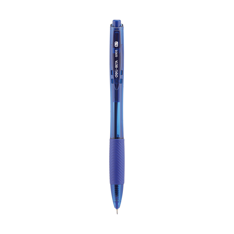 EQ00530 Retractable Smooth Ballpoint Pen 0.7mm Blue Picture(s)