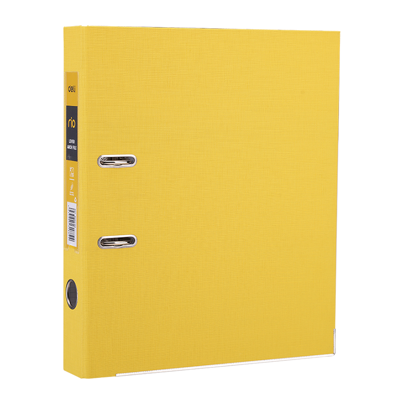 EB20250 Rio Lever Arch File FC 50mm 2IN Yellow Picture(s)