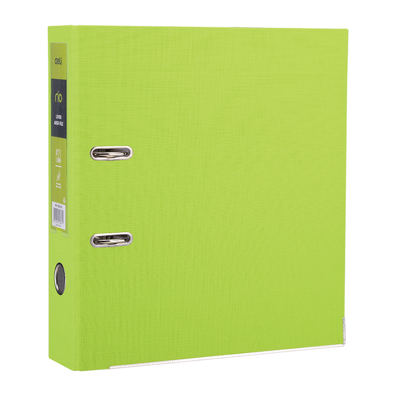 EB20160 Rio Lever Arch File A4 76mm Green Picture(s)