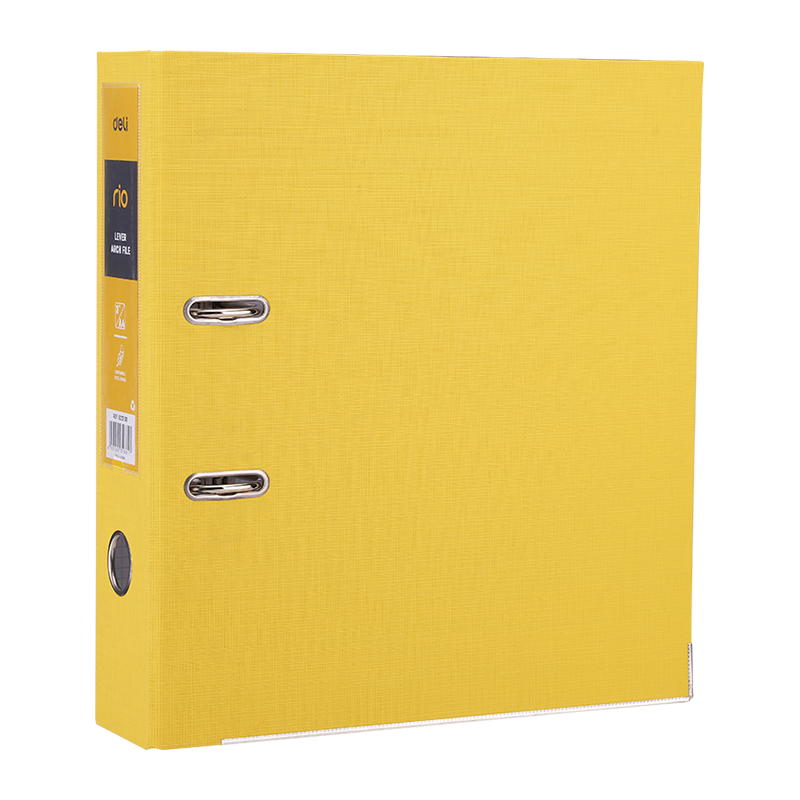 EB20150 Rio Lever Arch File A4 76mm Yellow Picture(s)