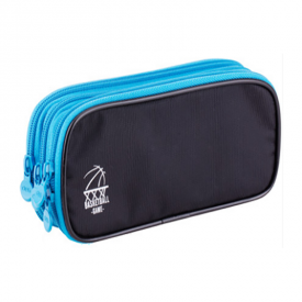 EZ85402 Pencil Pouch Fabric 3 Pocket 2C