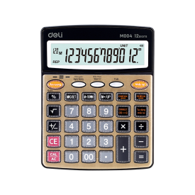 EM00450 Voice Calculator 12-digit Metal Vietnamese