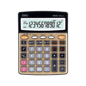 EM00550 Voice Calculator 12-digit Metal Indonesian