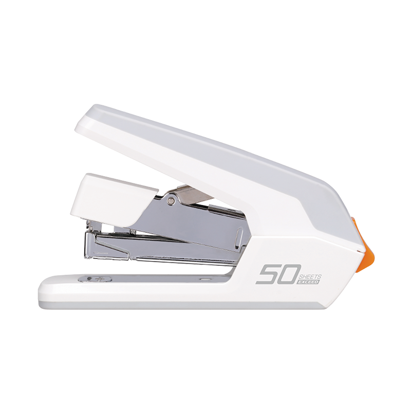 E0371 White Effortless half Strip Stapler 50sheets Black