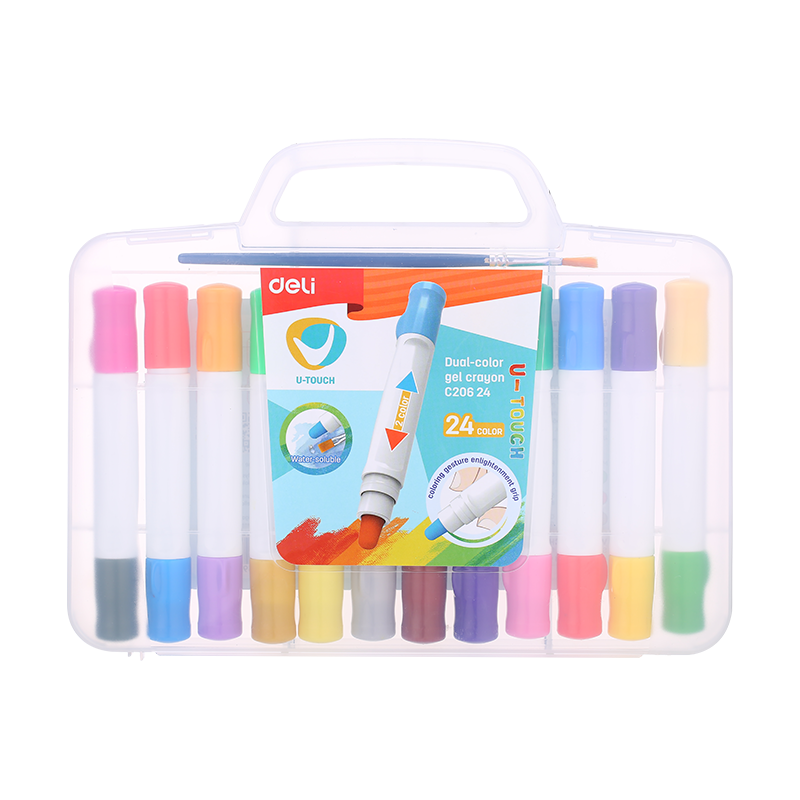 EC20624 Duo Gel Crayon 12pcs 24C