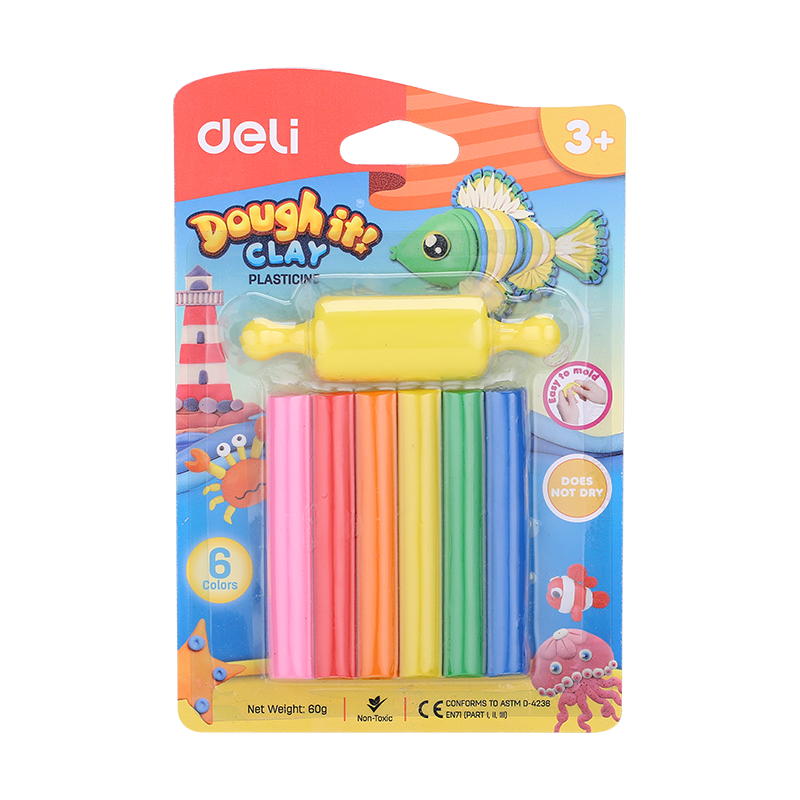 ED75011 Plasticine 6C with 1 roller