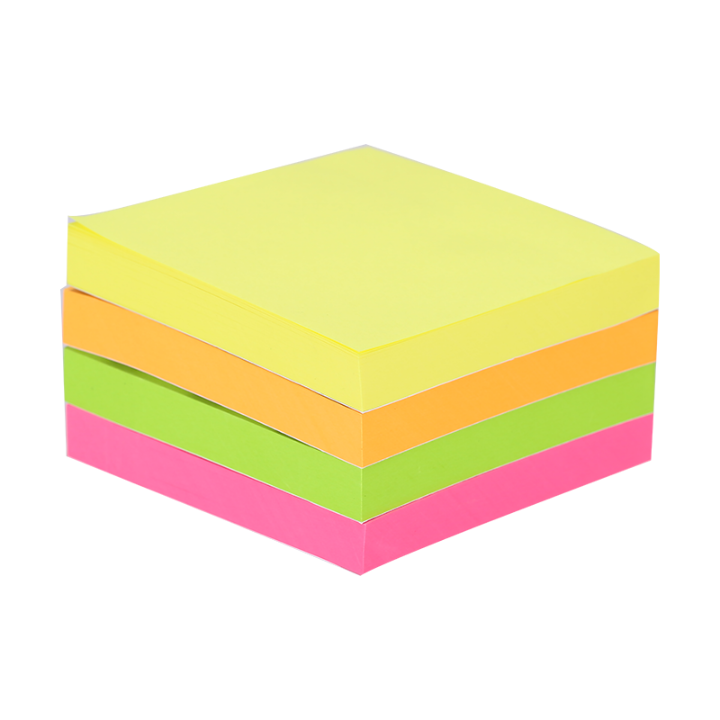 EA03303 Sticky Notes 51×51mm 2”×2” 4×100sheets 4 Neon Color